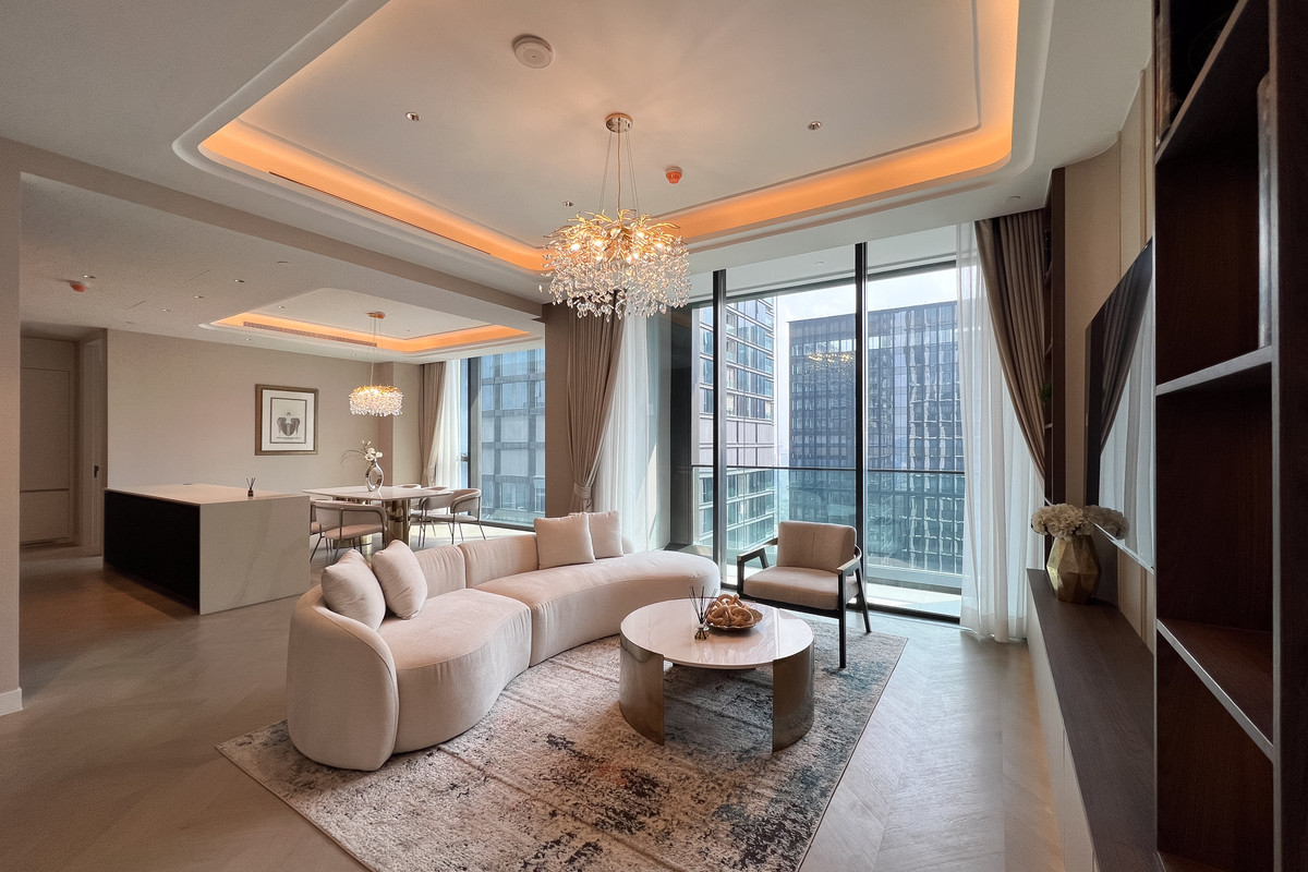 ให้เช่าคอนโดวิทยุ ชิดลม หลังสวน : Penthouse for rent at One89 Wireless in Lumphini 