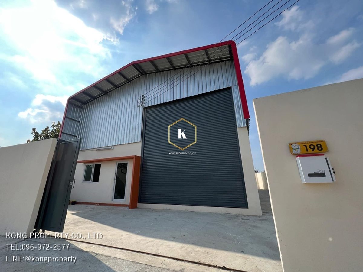 WarehouseMahachai Samut Sakhon : Rental for sale, Warehouse, Suan Luang Krathum Baen Samut Sakhon 365 sqm.