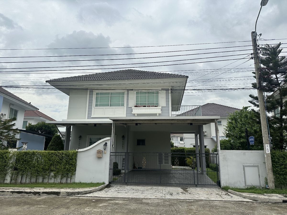 ให้เช่าบ้านมีนบุรี-ร่มเกล้า : บ้านเดี่ยว💥ให้เช่า Perfect parkสุวรรณภูมิ 