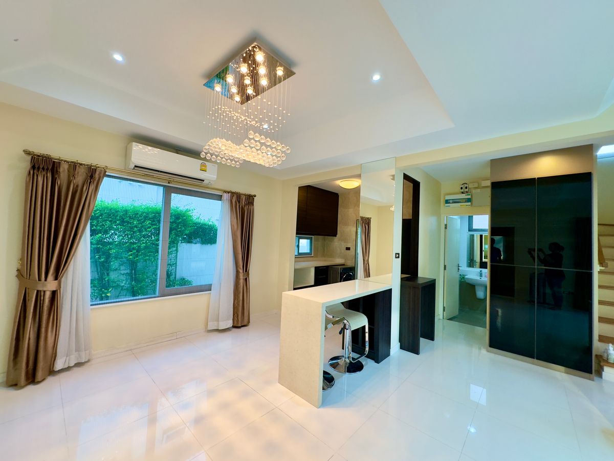 For SaleHouseRama5, Ratchapruek, Bangkruai : Chaiyapruek Pinklao-Kanchana New Phrase - Fully furnished with good condition, NO effect from earthquake