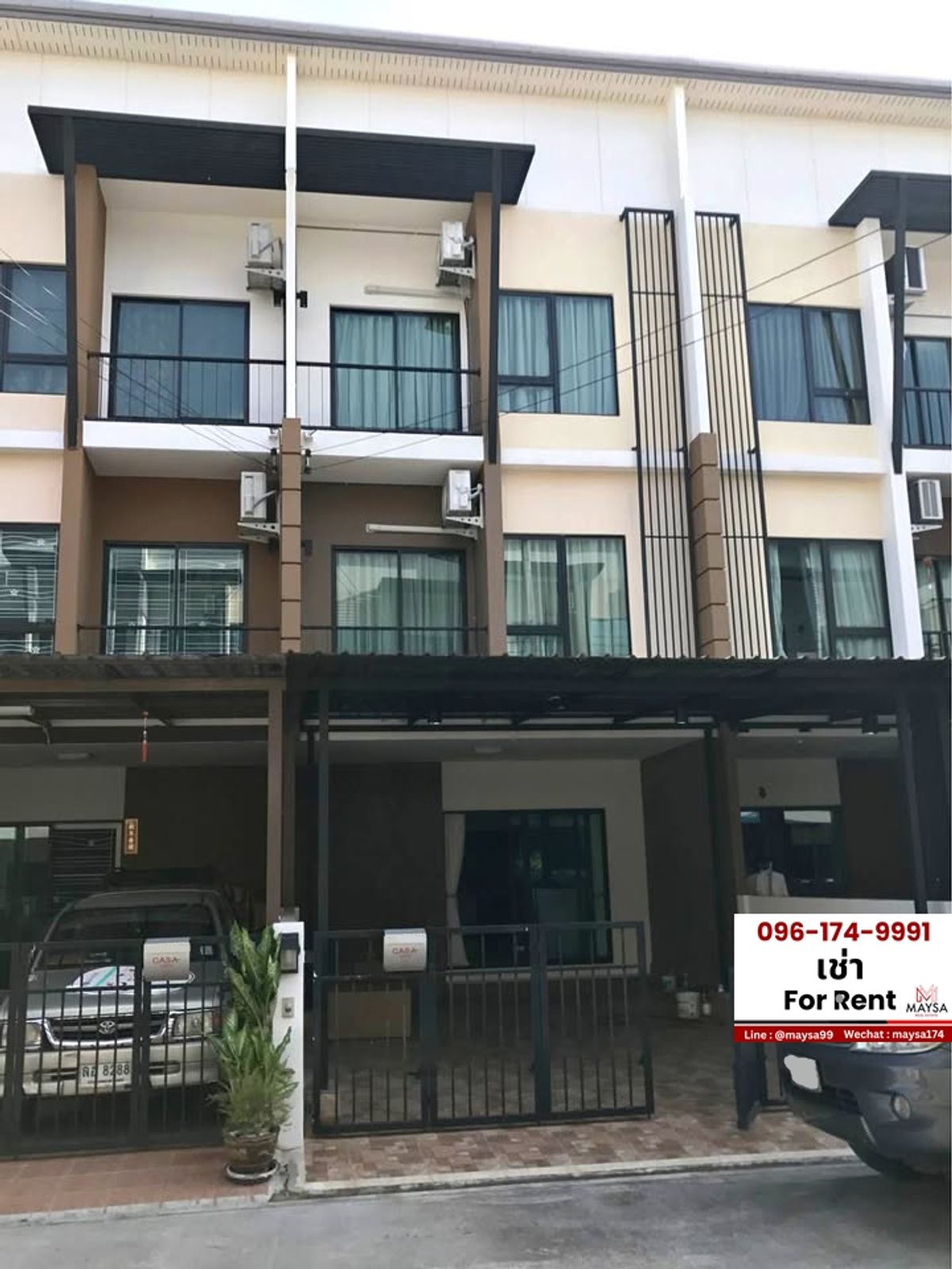 ให้เช่าทาวน์โฮมสมุทรปราการ สำโรง : 🏠 ให้เช่าทาวน์โฮม 3 ชั้น คาซ่า ซิตี้ สุขุมวิท-สมุทรปราการ (ปากน้ำ) 🚅 ใกล้ BTS ศรีนครินทร์ 900 เมตร  มีเฟอร์นิเจอร์บางส่วน  บ้านว่างพร้อมเข้าอยู่ ✅✅