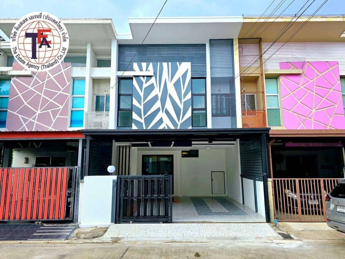 ขายทาวน์โฮมนวมินทร์ รามอินทรา : ขายทาวน์โฮม 2 ชั้น หมู่บ้านไอดีไซน์ วงแหวนรามอินทรา เลียบคลองสอง คลองสามวา ซาฟารีเวิลด ์แฟชั่นไอส์แลนด์ นวมินทร์ รพ.สินแพทย์ รพ.นพรัตน์ คู้บอน พระยาสุเรนทร์  ทางด่วนฉลองรัฐ เลียบด่วนเอกมัยรามอินทรา วงแหวนกาญจนาภิเษก