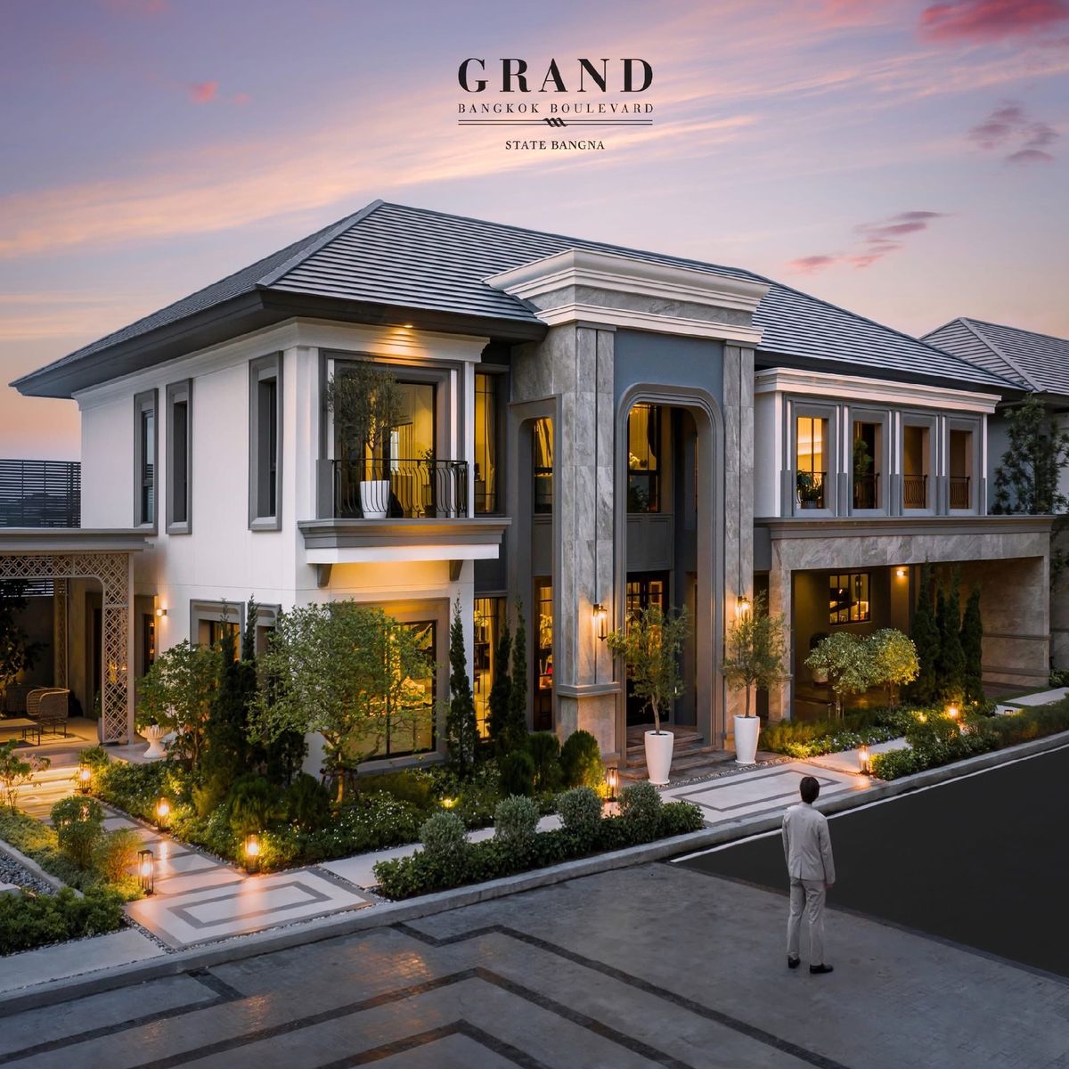 For SaleHouseLadkrabang, Suwannaphum Airport : 𝐆𝐫𝐚𝐧𝐝 𝐁𝐚𝐧𝐠𝐤𝐨𝐤 𝐁𝐨𝐮𝐥𝐞𝐯𝐚𝐫𝐝 𝐒𝐭𝐚𝐭𝐞 𝐁𝐚𝐧𝐠𝐧𝐚 