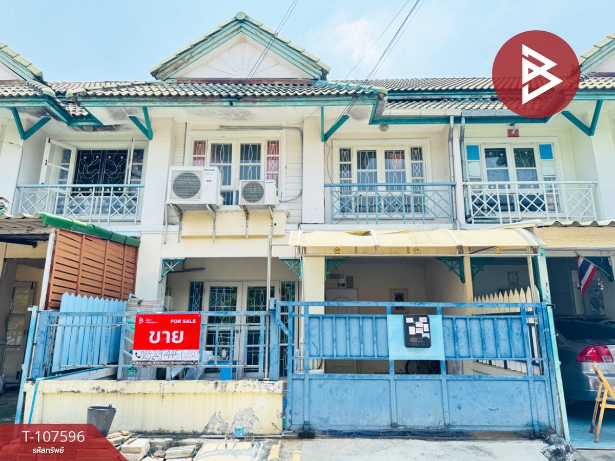 ขายทาวน์โฮมนนทบุรี บางใหญ่ บางบัวทอง : ขายทาวน์เฮ้าส์ หมู่บ้านพฤกษา 14 บี บางบัวทอง นนทบุรี