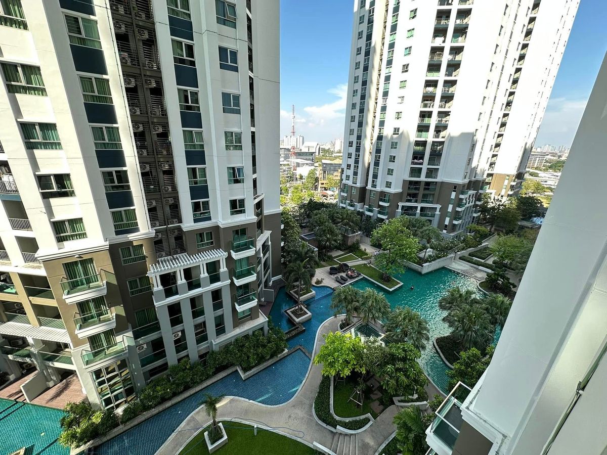 For RentCondoRama9, Petchburi, RCA : 🏡 Condo for rent Belle Grand Rama 9 | 2 bedrooms | 96 sq.m. | Near MRT Rama 9 (300 m) | 50,000 baht/month
