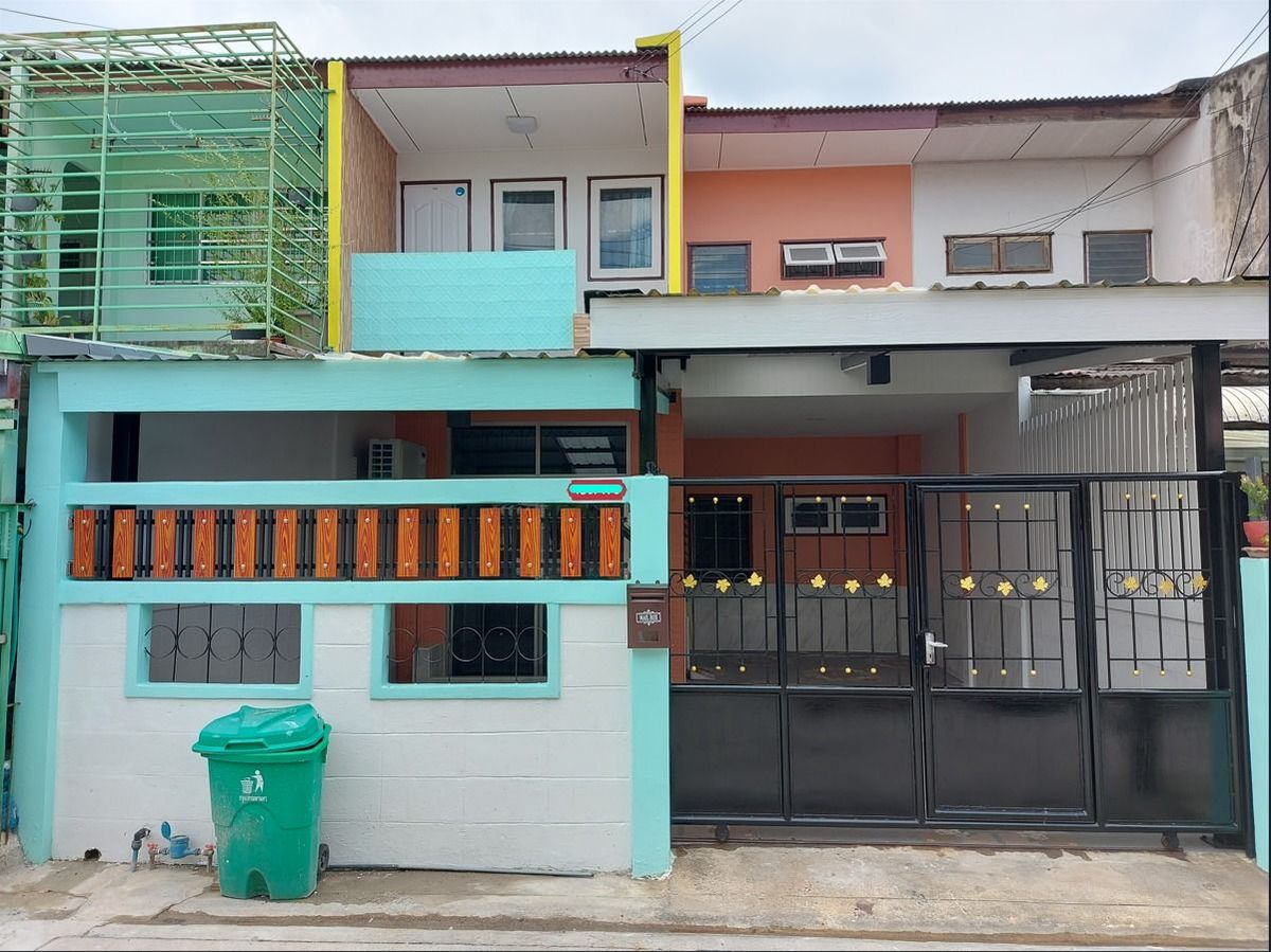 For RentTownhomeChaengwatana, Muangthong : ⚡ 2 -story townhome for rent, Pong Phet Khon Village, Soi Chaengwattana 14, size 24 sq.w. ⚡