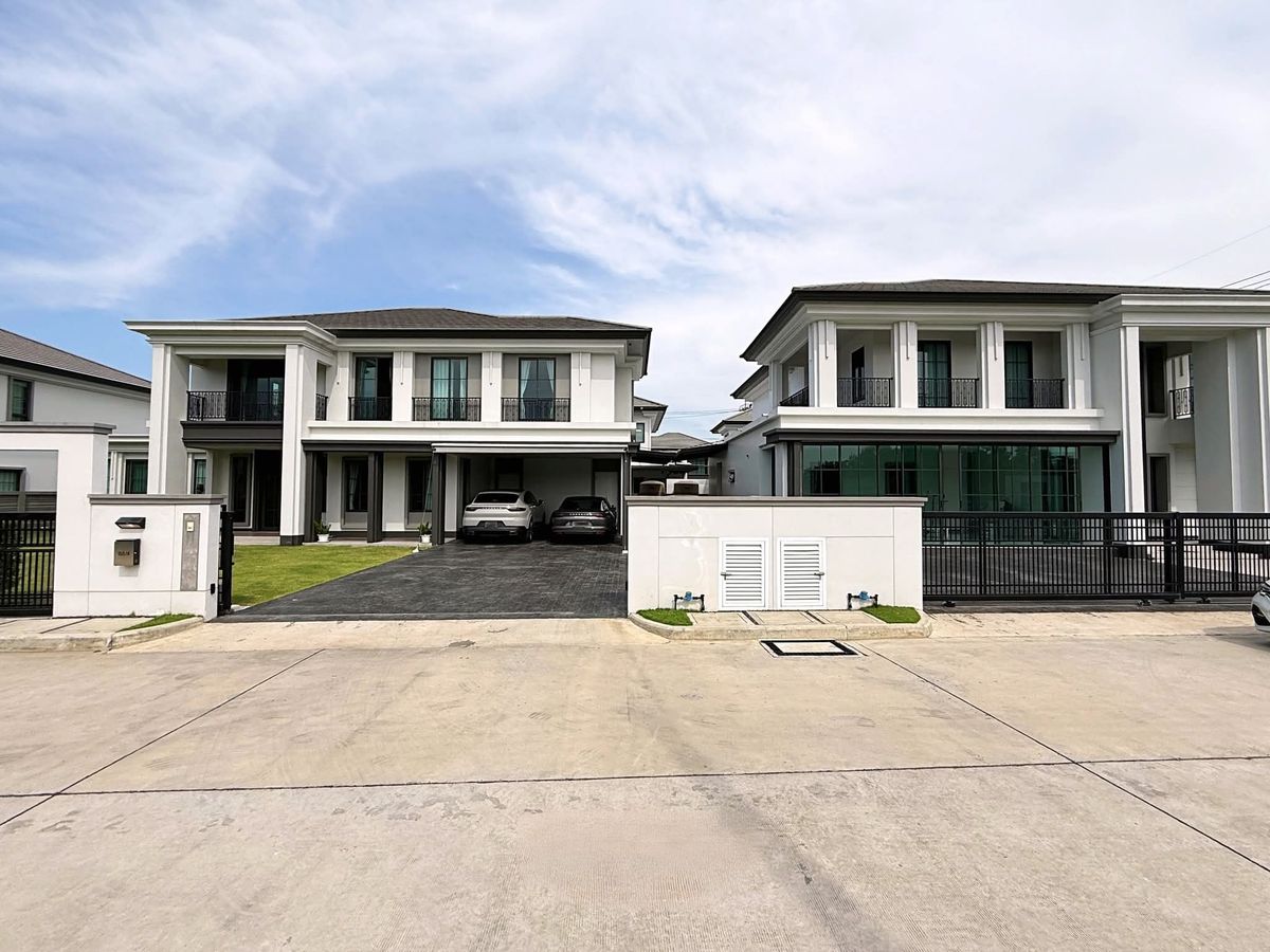ขายบ้านปทุมธานี รังสิต ธรรมศาสตร์ : 🏡 บ้านหรูวิวสนามกอล์ฟ – โครงการเศรษฐสิริ กรุงเทพฯ-ปทุมธานี
