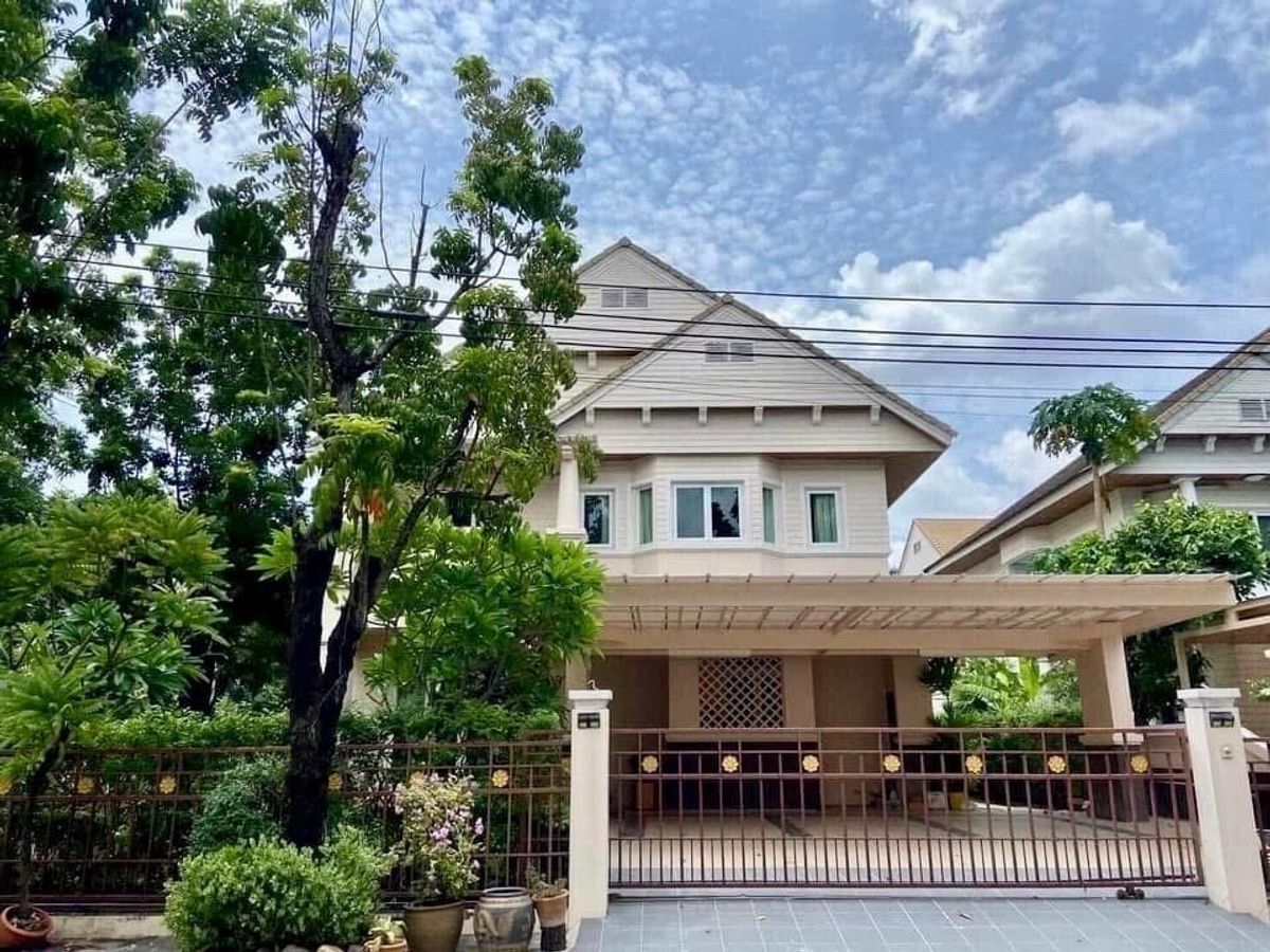 ขายบ้านพัฒนาการ ศรีนครินทร์ : 📢👇ขาย บ้านเดี่ยว แปลงหัวมุมในหมู่บ้านที่มีระบบรักษาความปลอดภัยดี เดินทางสะดวก ใกล้ทางด่วน