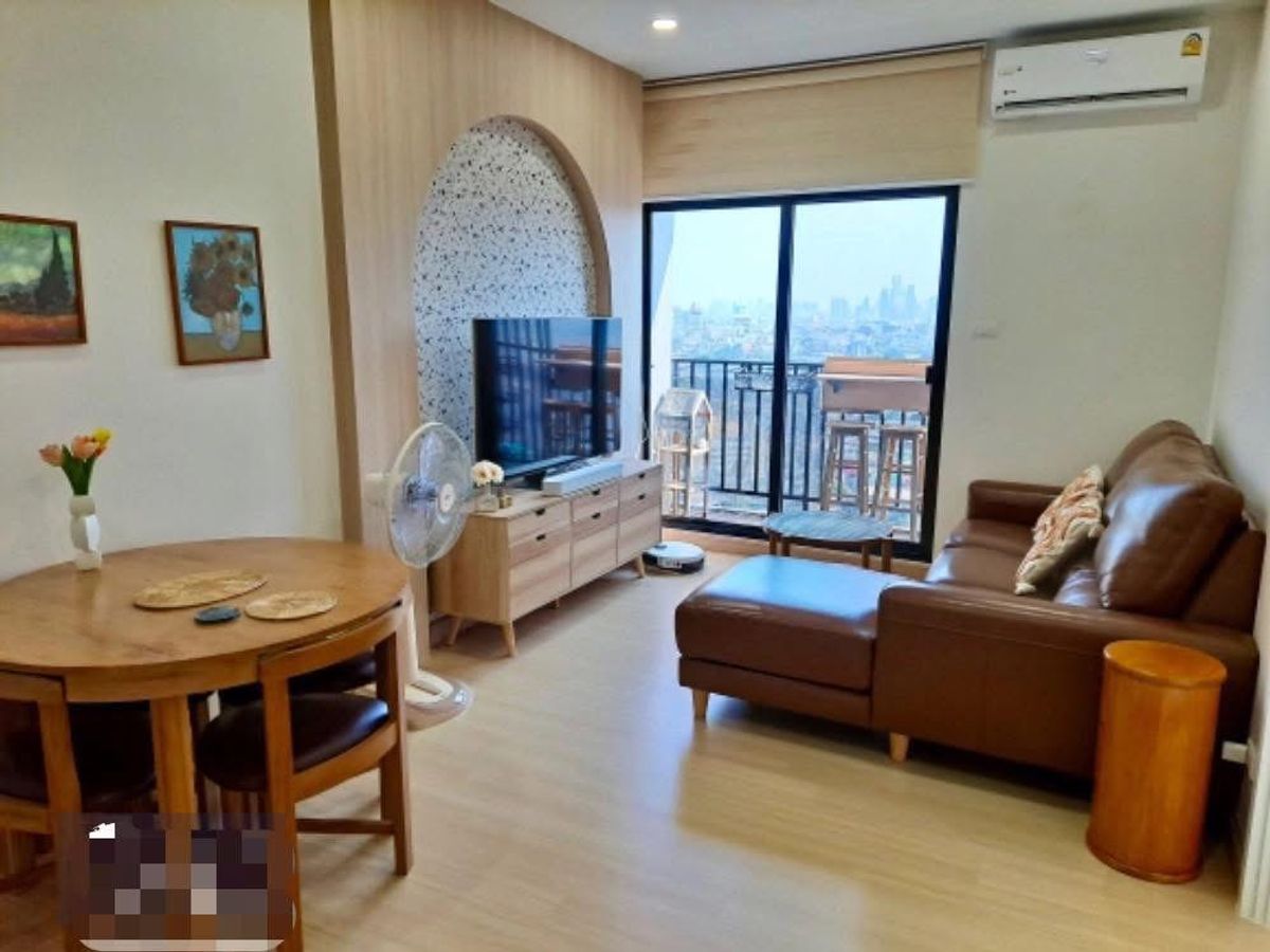 ให้เช่าคอนโดวงเวียนใหญ่ เจริญนคร : for rent Supalai loft prachatipok 2 bed ⭐️🌷 nice room