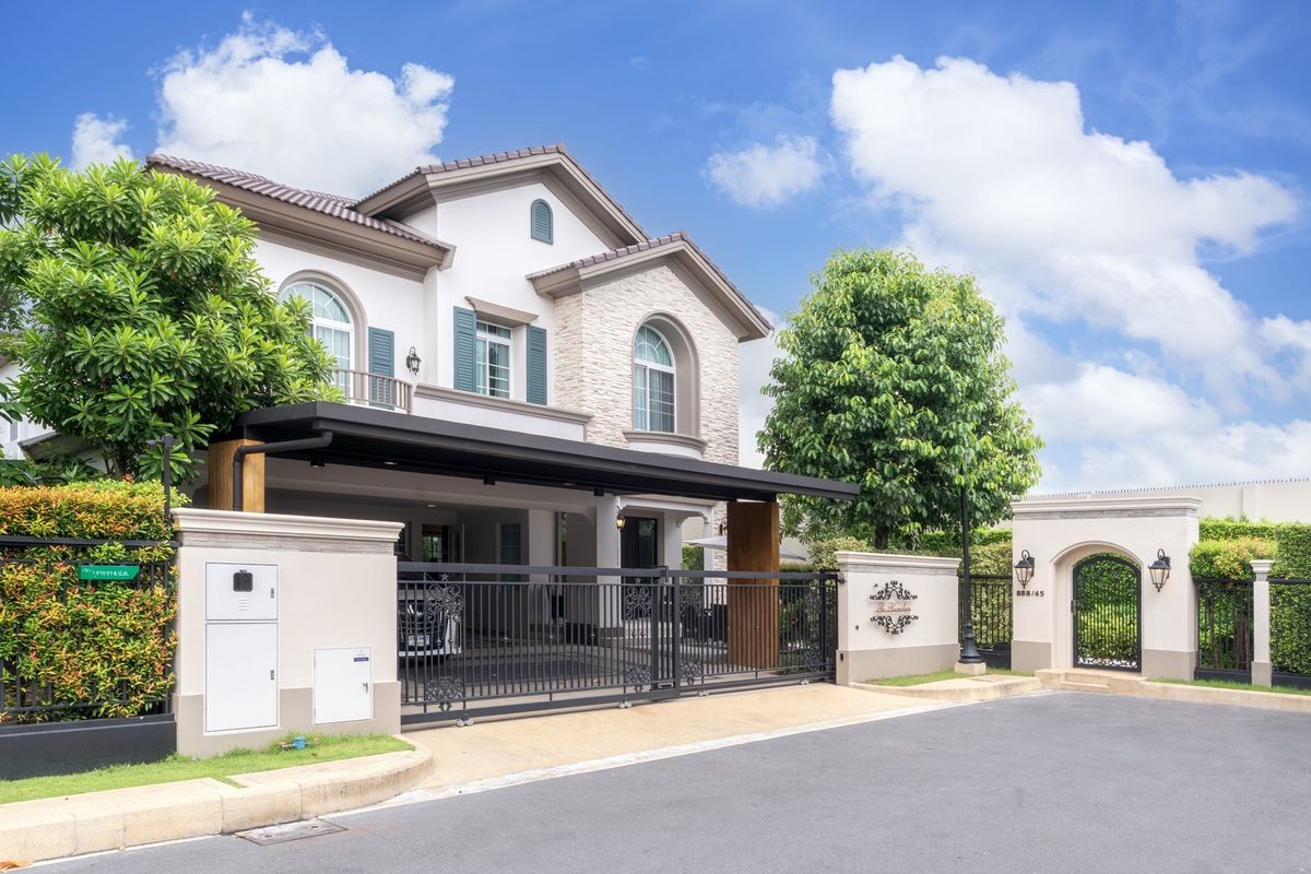 For RentHouseVipawadee, Don Mueang, Lak Si : Luxury single house, Nantawan Ram Inthra - Phahonyothin 50, beautiful, very luxurious, very luxurious.  Interested, can say hello.