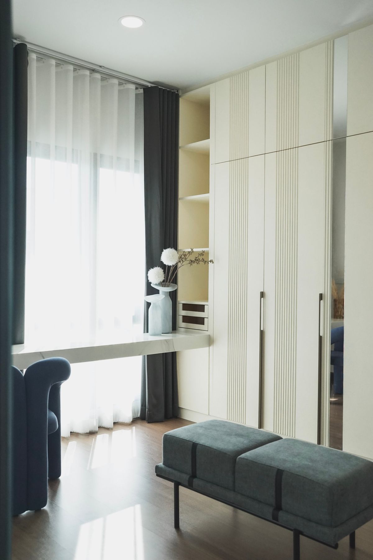 For RentHouseBangna, Bearing, Lasalle : K-6288 Urgent rent! The City Bangna, a new project, newly decorated, ready to be near Bangna.