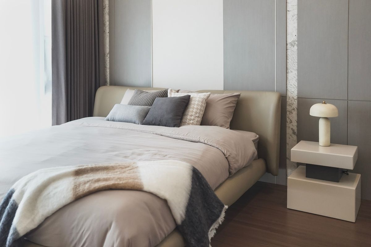 For RentHouseBangna, Bearing, Lasalle : K-6289 Urgent Rent! The City Bangna, a new project, newly decorated, ready to be near Bangna.