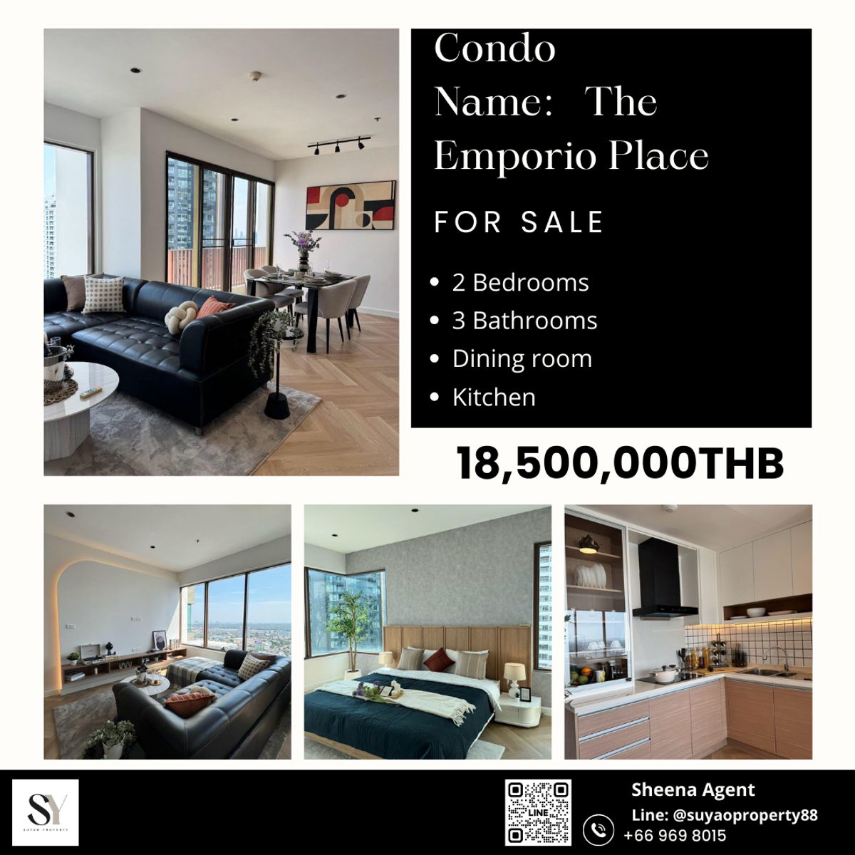 ขายคอนโดสุขุมวิท อโศก ทองหล่อ : The Emporio Place