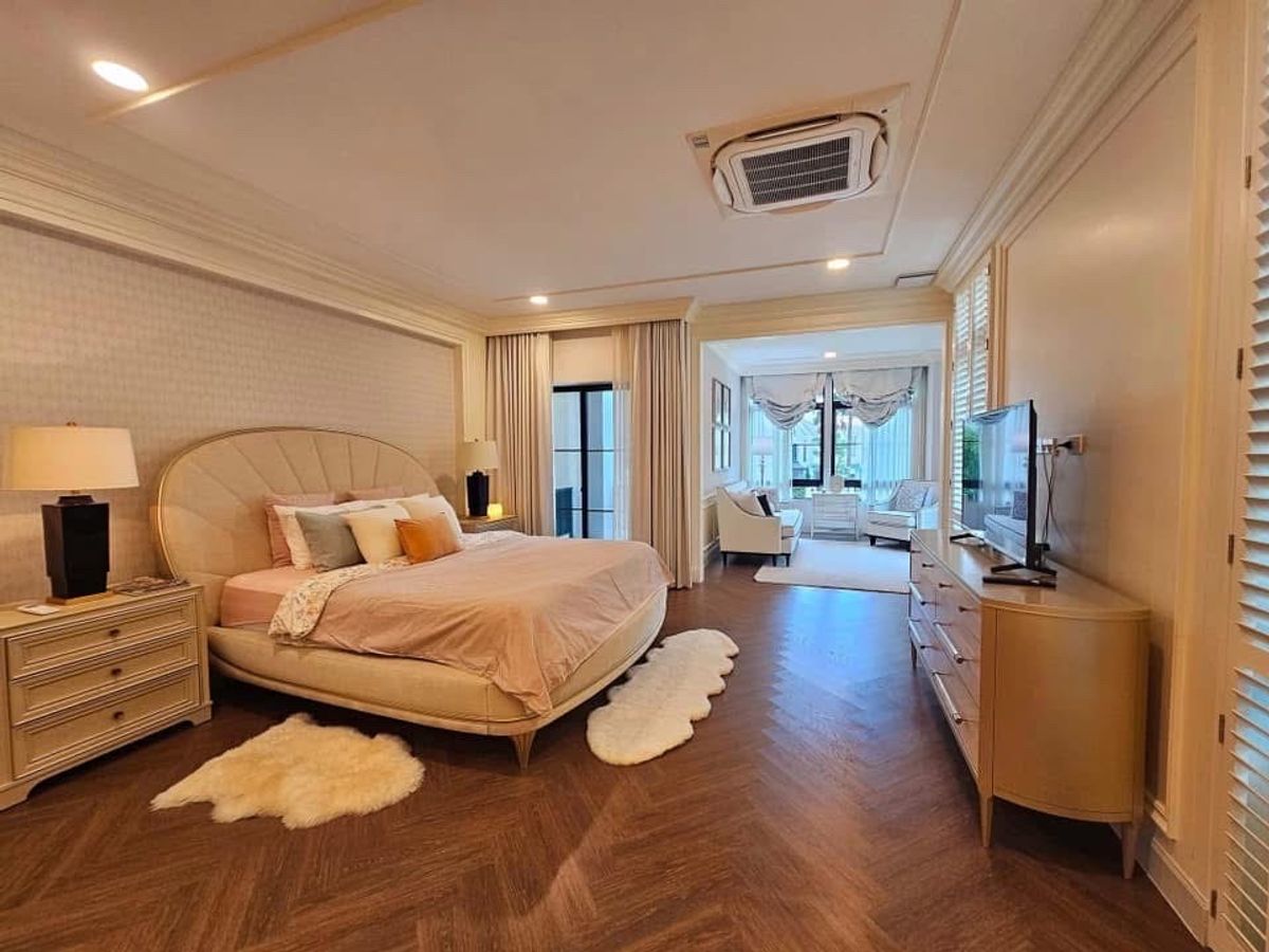 ให้เช่าบ้านพัฒนาการ ศรีนครินทร์ : ให้เช่า บ้านหรูบ้านติดทะเลสาบและสวน  นันทวัน พระราม 9 - กรุงเทพกรีฑาตัดใหม่