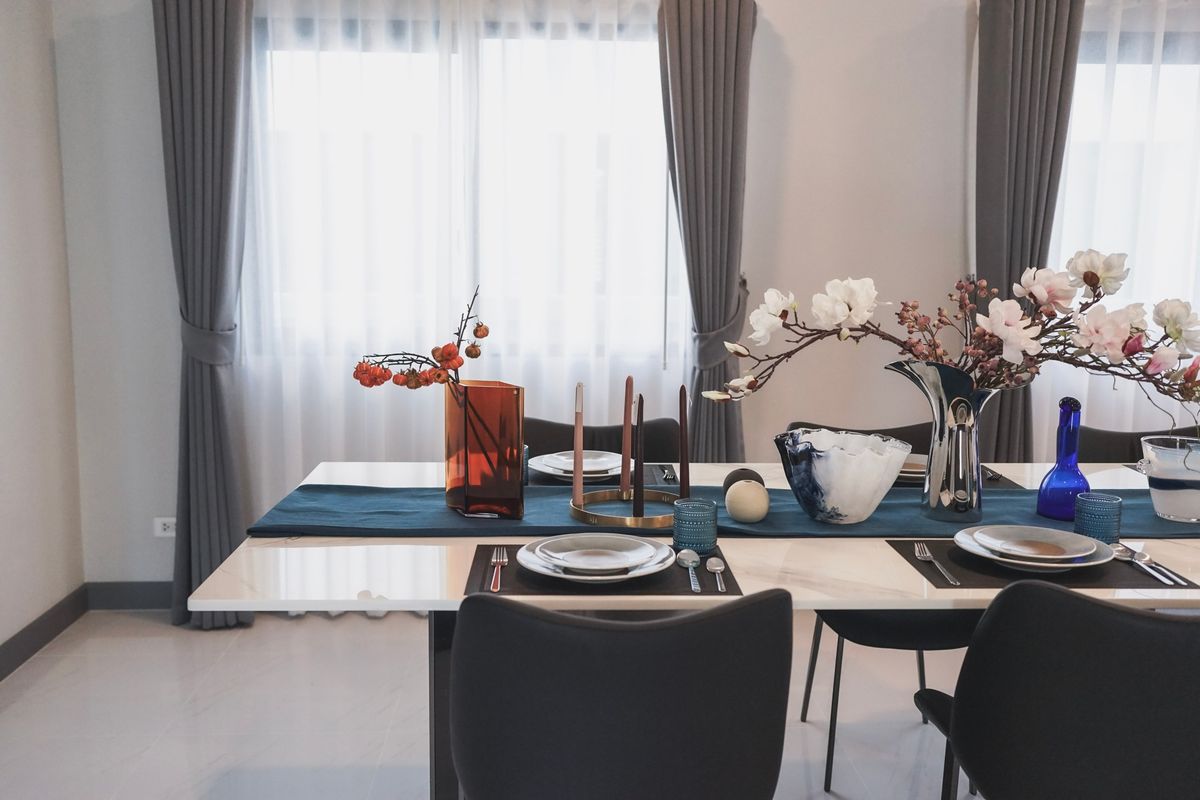 For RentHouseBangna, Bearing, Lasalle : K-6288 Urgent rent! The City Bangna, a new project, newly decorated, ready to be near Bangna.