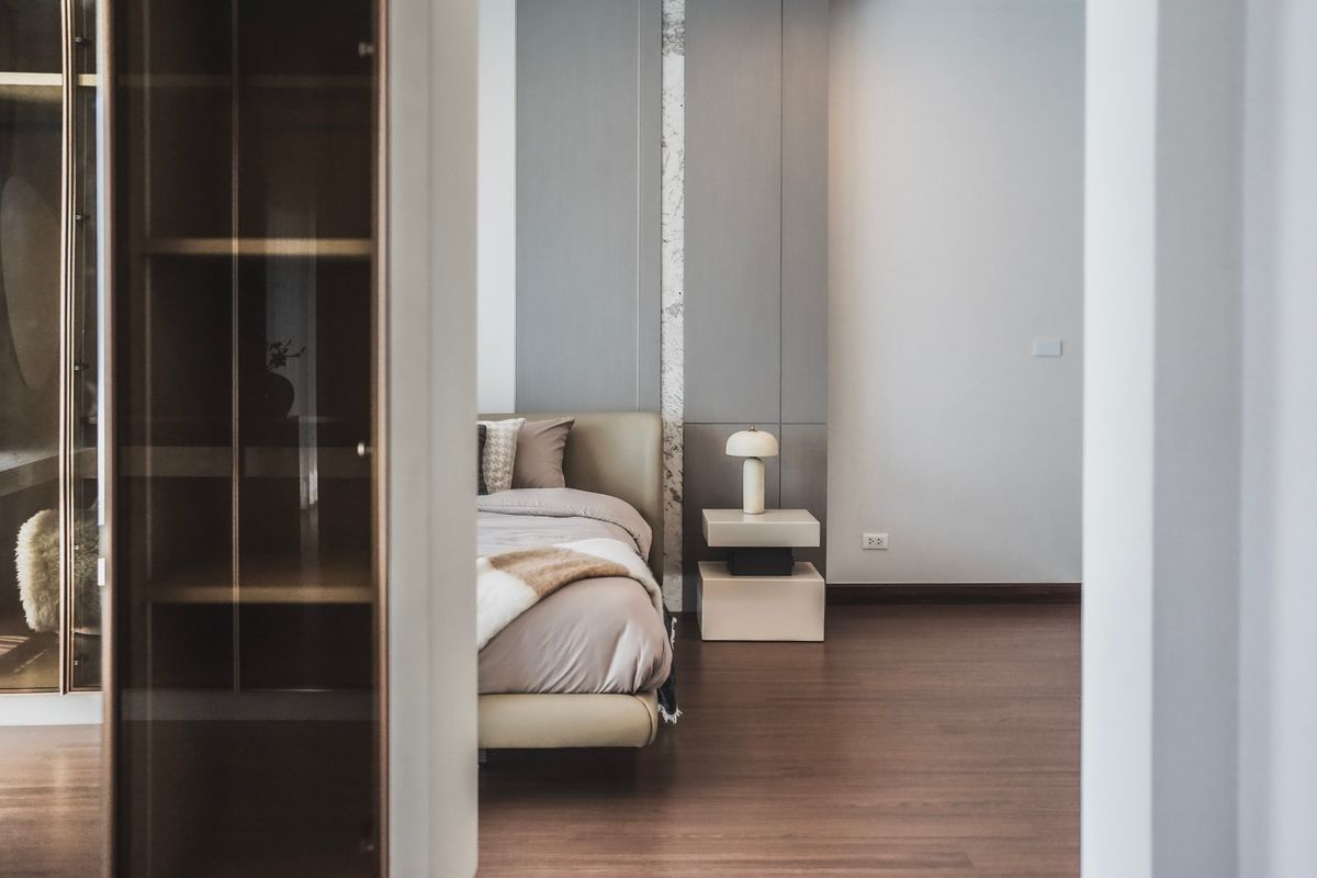 For RentHouseBangna, Bearing, Lasalle : K-6289 Urgent Rent! The City Bangna, a new project, newly decorated, ready to be near Bangna.