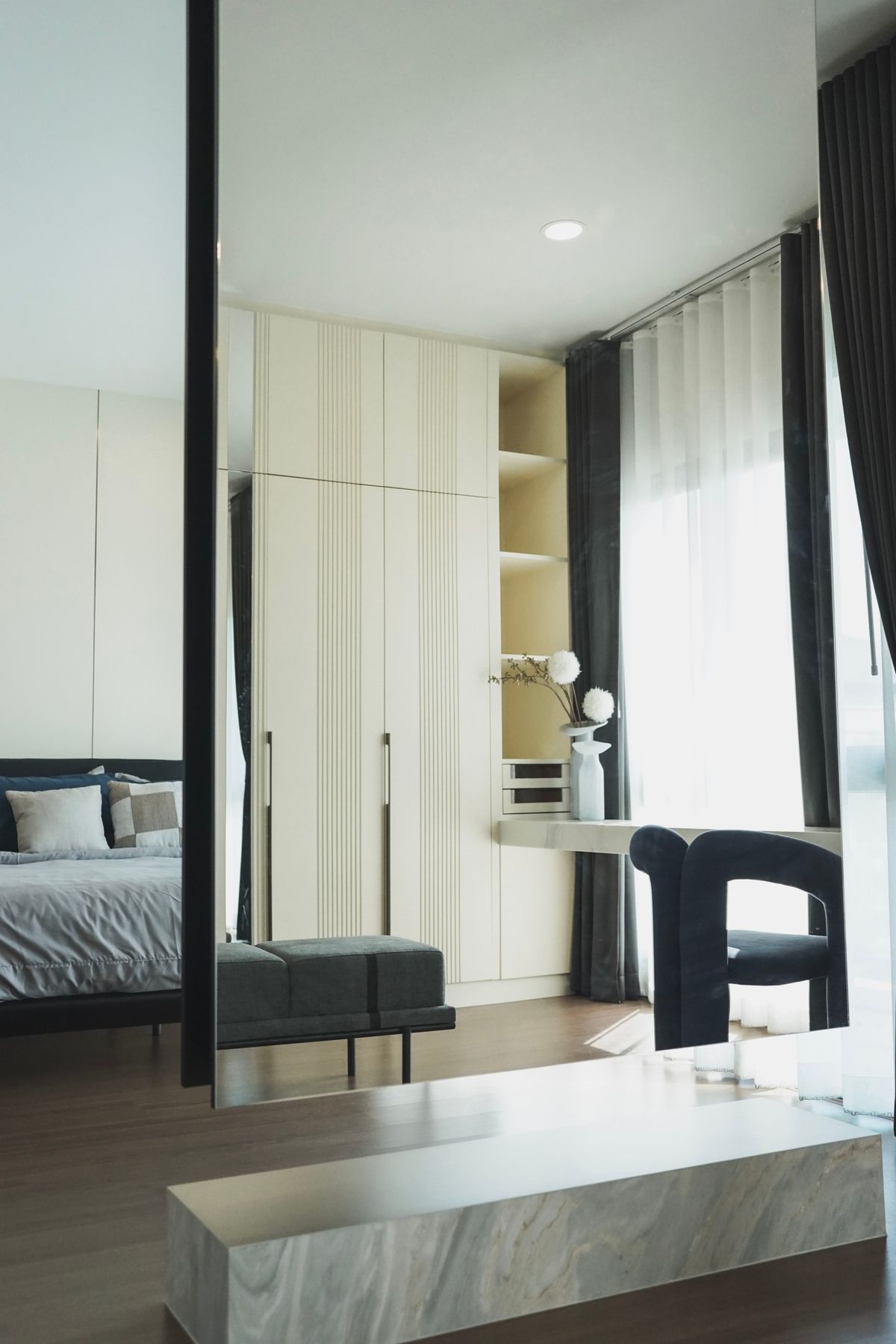 For RentHouseBangna, Bearing, Lasalle : K-6288 Urgent rent! The City Bangna, a new project, newly decorated, ready to be near Bangna.