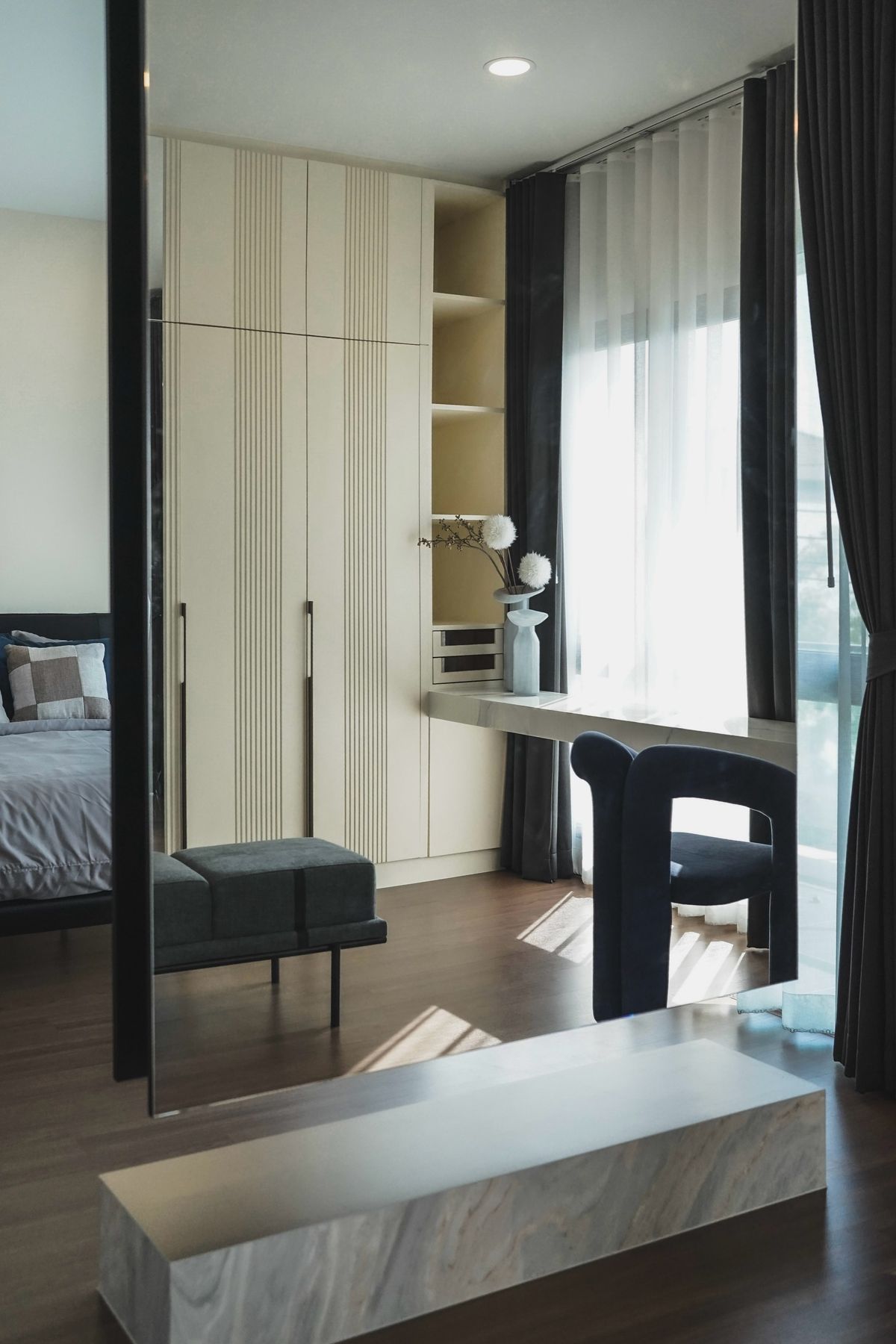 For RentHouseBangna, Bearing, Lasalle : K-6288 Urgent rent! The City Bangna, a new project, newly decorated, ready to be near Bangna.