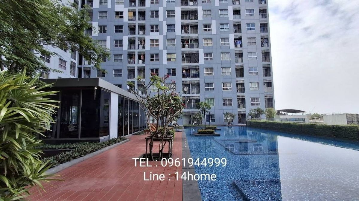 For SaleCondoRathburana, Suksawat : Condo for sale 25.29 sqm. Issi suksawat, 17th floor, the room is super private. The high view near Big C Bang Pakok Silamark, B. Jur Hospital, Bang Pakok Witthayakhom School, Inquire 096194999