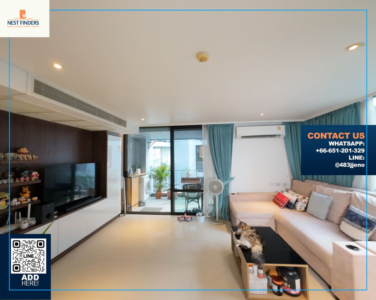 For SaleCondoSukhumvit, Asoke, Thonglor : ** 🏢 Downtown Sukhumvit 49 condo - spacious corner room