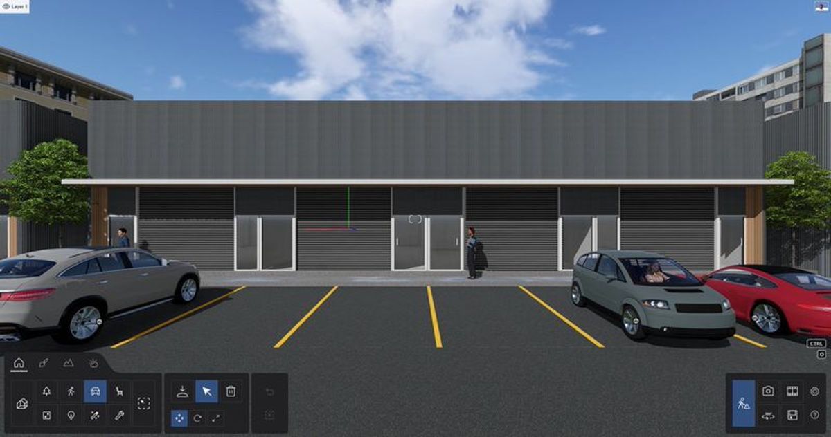 For RentWarehousePattanakan, Srinakarin : For rent, Warehouse, Modern Srinakarin style, can write down the company near BTS Hua Mak Max Valu Phatthanakan.