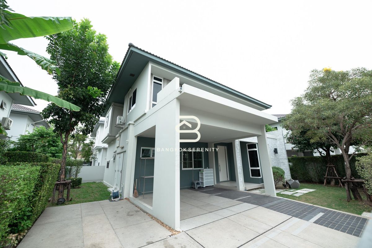 บ้านลาดกระบัง สุวรรณภูมิ : House for Rent or Sale at Mantana Bangna Wong Wean
