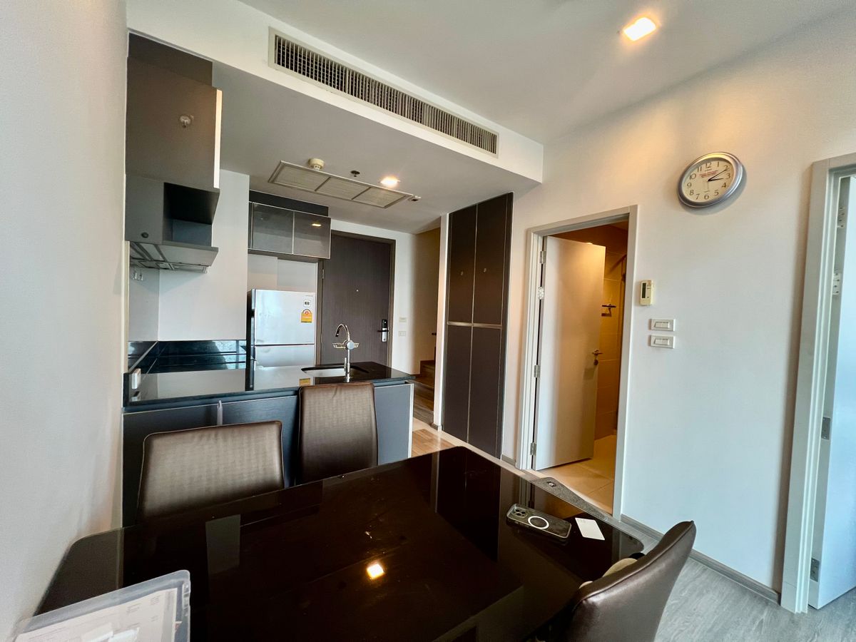 For SaleCondoWongwianyai, Charoennakor : 🏙 Duplex 2 -story condo for sale | NYE by Sansiri ✨ 2 bedrooms, 2 bathrooms | complete with BTS Wongwian Yai