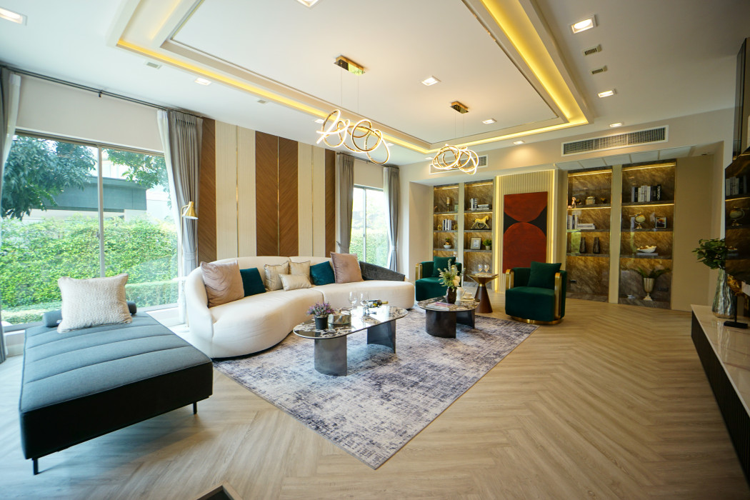 ให้เช่าบ้านลาดกระบัง สุวรรณภูมิ : ให้เช่า บ้านตัวอย่าง Perfect Masterpiece พระราม 9-กรุงเทพกรีฑา 393 ตร.ม. ตกแต่งครบระดับ Luxury ใกล้โรงเรียนนานาชาติ Brighton & Wellington