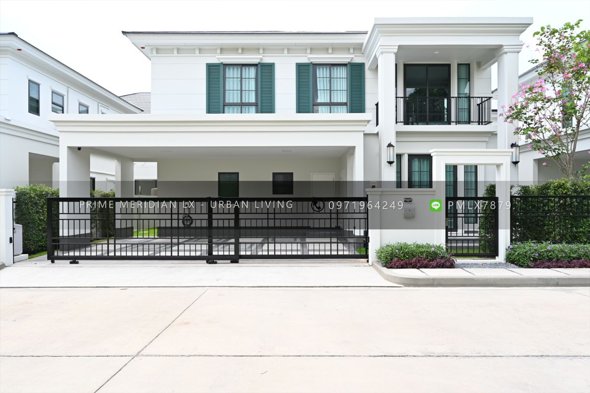 For RentHouseBangna, Bearing, Lasalle : Setthasiri Bang Na Km10 - Luxury Single House, Beautifully Furnished & Amp; Ready to Move in