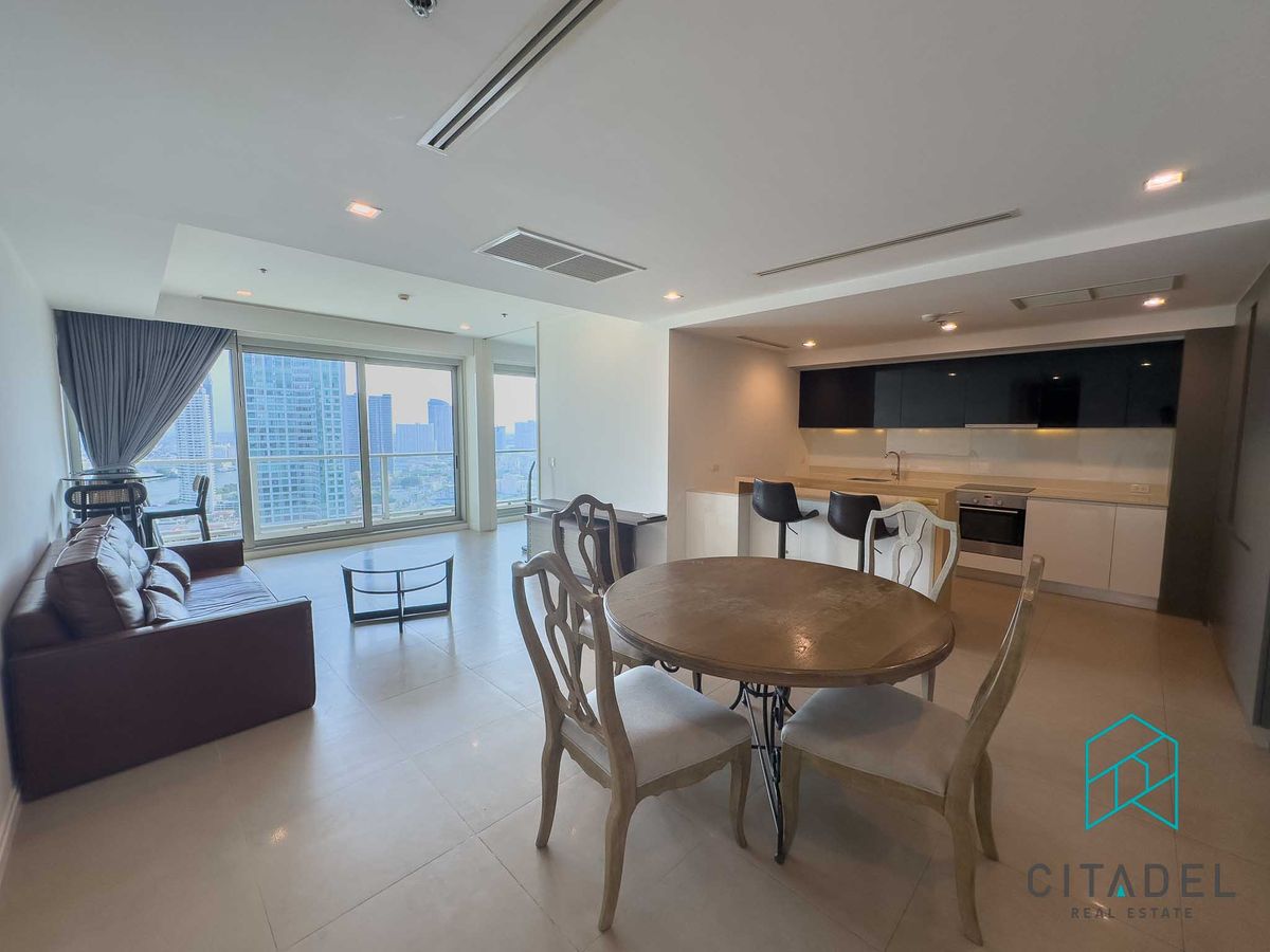 ขายคอนโดวงเวียนใหญ่ เจริญนคร : The River by Raimon Land - High Floor 2 Beds Condo for Sale!