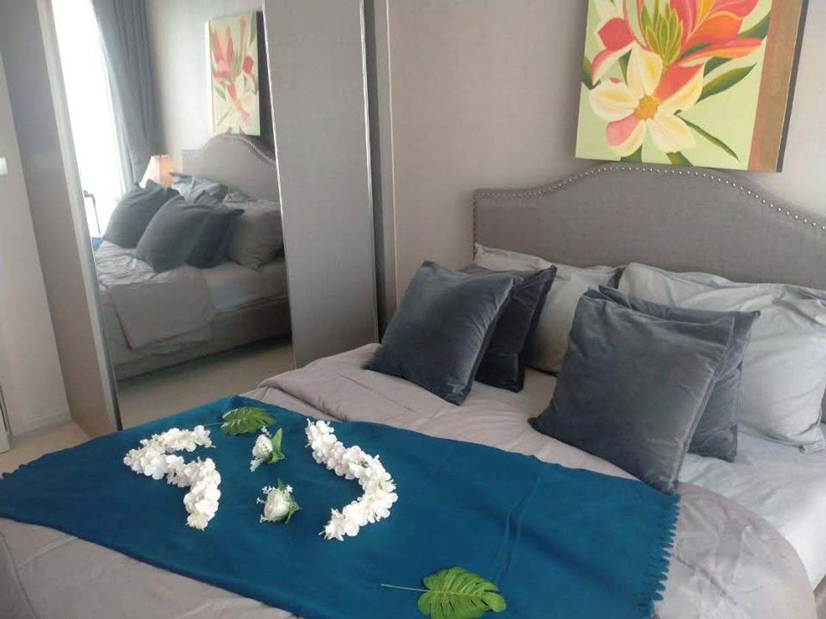 For RentCondoSukhumvit, Asoke, Thonglor : Rhythm Sukhumvit 36 ​​condo, beautiful room, complete furniture Ready to rent