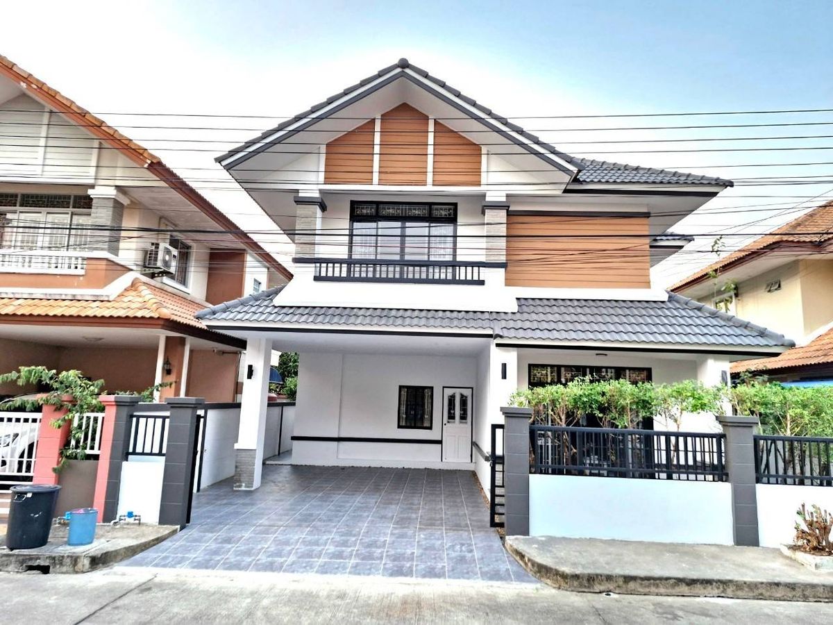 For SaleTownhomeNawamin, Ramindra : Better than this, no, beautiful townhouse, good, K.C. Cluster Ram Inthra -Safari World 2.990 deleted