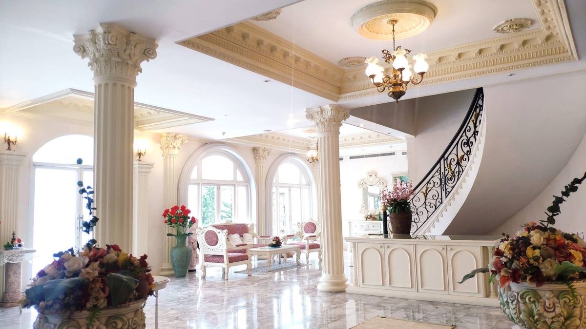 บ้านพัฒนาการ ศรีนครินทร์ : ขาย/ให้เช่า บ้านหรูสไตล์ยุโรป พัฒนาการ 61 พร้อมสระส่วนตัว ที่ดินใหญ่ 