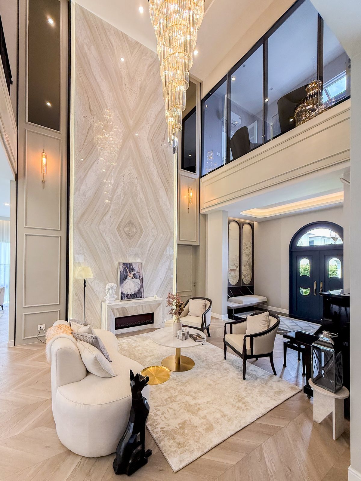 ให้เช่าบ้านพัฒนาการ ศรีนครินทร์ : บ้าน  Narasiri Krungthep Kritha ห้องสวย เฟอร์นิเจอร์ครบ พร้อมเช่าอยู่