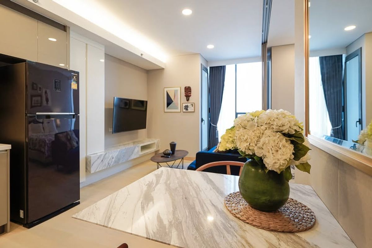 ให้เช่าคอนโดคลองเตย กล้วยน้ำไท : คอนโด Siamese Exclusive Queens ห้องสวย เฟอร์นิเจอร์ครบ พร้อมเช่าอยู่