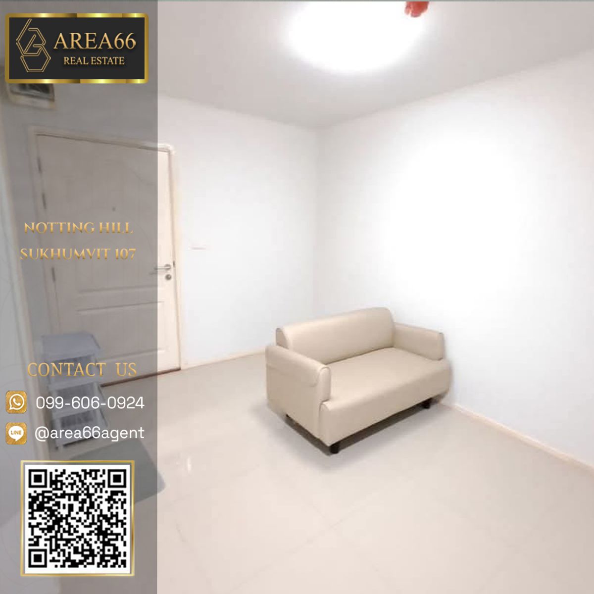 ขายคอนโดบางนา แบริ่ง ลาซาล : 🔥 ขายด่วน!! คอนโด Notting Hill Sukhumvit 107