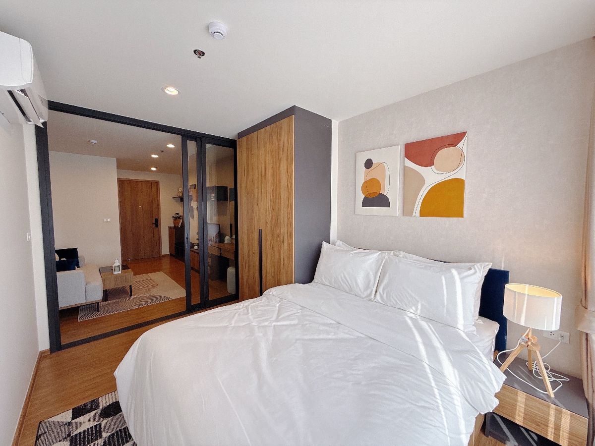 For SaleCondoLadprao, Central Ladprao : 𝐓𝐇𝐄 𝐋𝐈𝐍𝐄 𝐕𝐈𝐁𝐄 Easy installments 11,000/month, free down payment, no need to pay a single baht, ready to move in, money left, free 15 free gifts