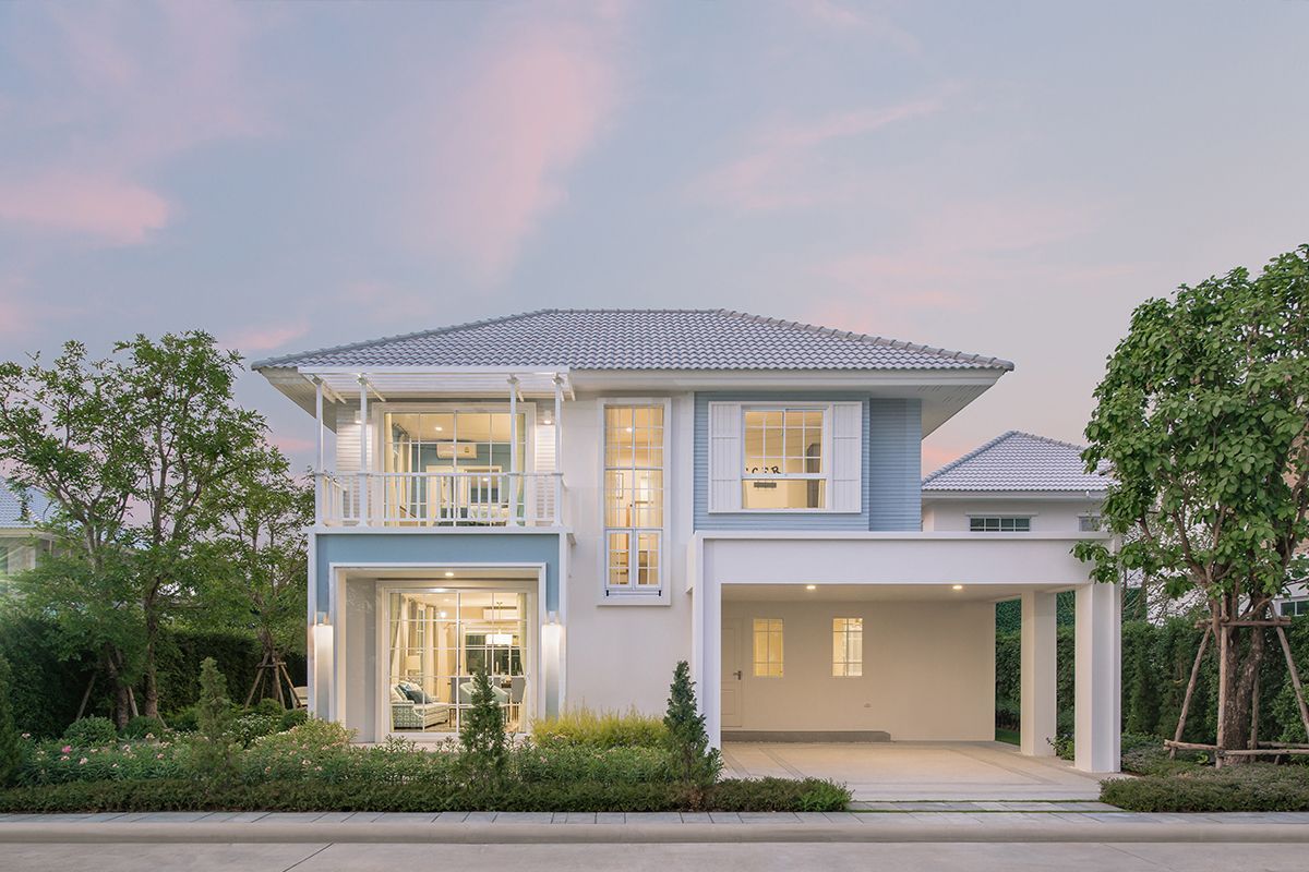 For SaleHouseNawamin, Ramindra : Chuan Chuen City Watcharapol Village, Ram Intra (50 sq wah), 4 bedrooms, 3 bathrooms, near Plenary Mall