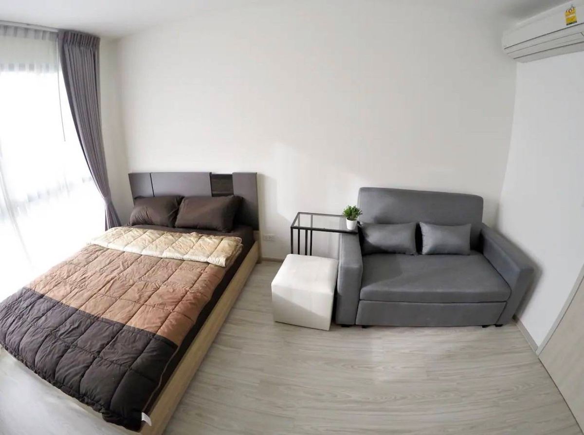 For RentCondoBangna, Bearing, Lasalle : High class rental, Studio, 1 bathroom, IDO, Sukhumvit East Gate