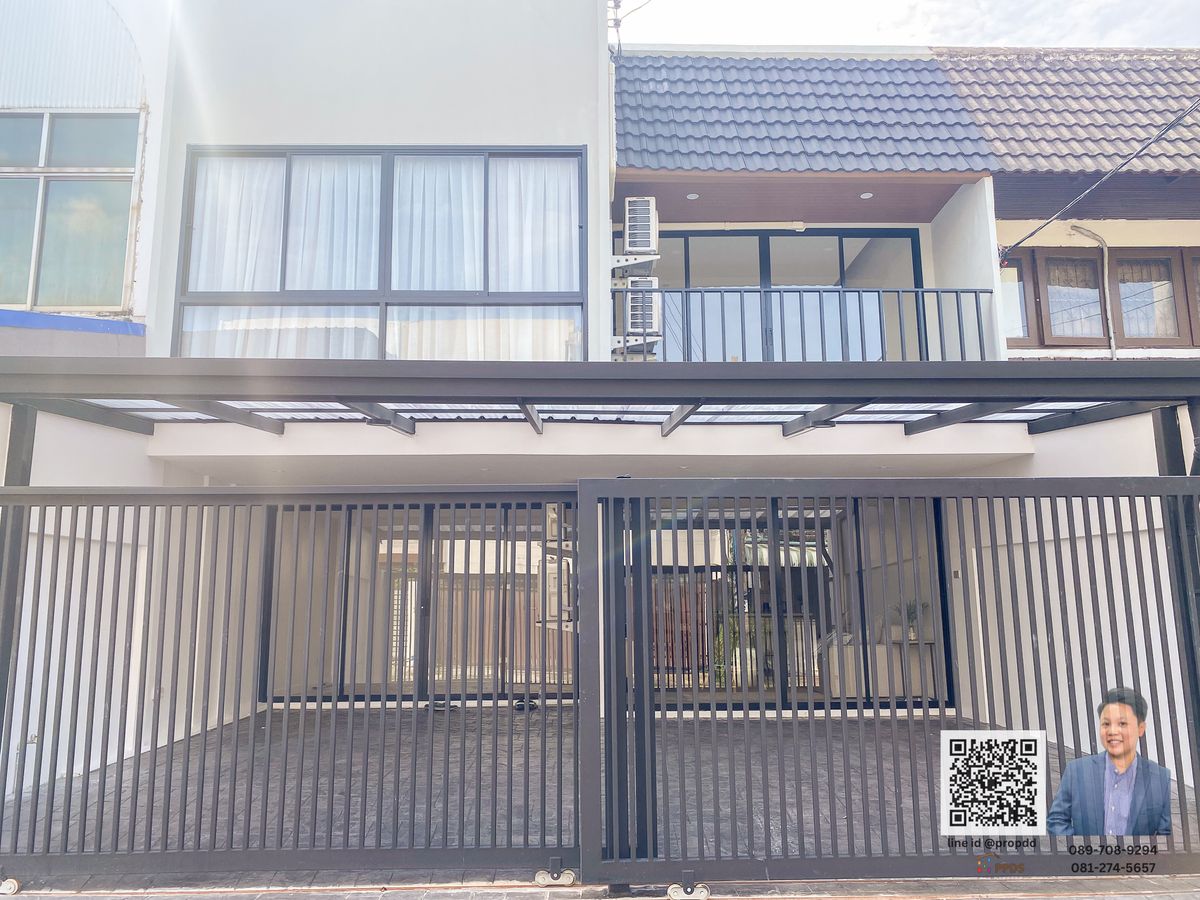 For SaleTownhomeOnnut, Udomsuk : Townhome for sale with onsen and 8% rewards. Pridi-Phra Khanong