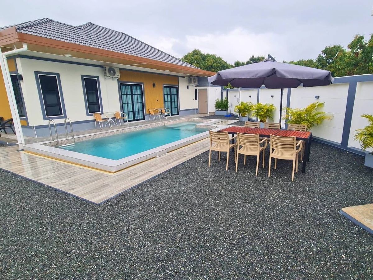 ขายบ้านจันทบุรี : บ้านพูลวิลล่า โครงการใหม่
