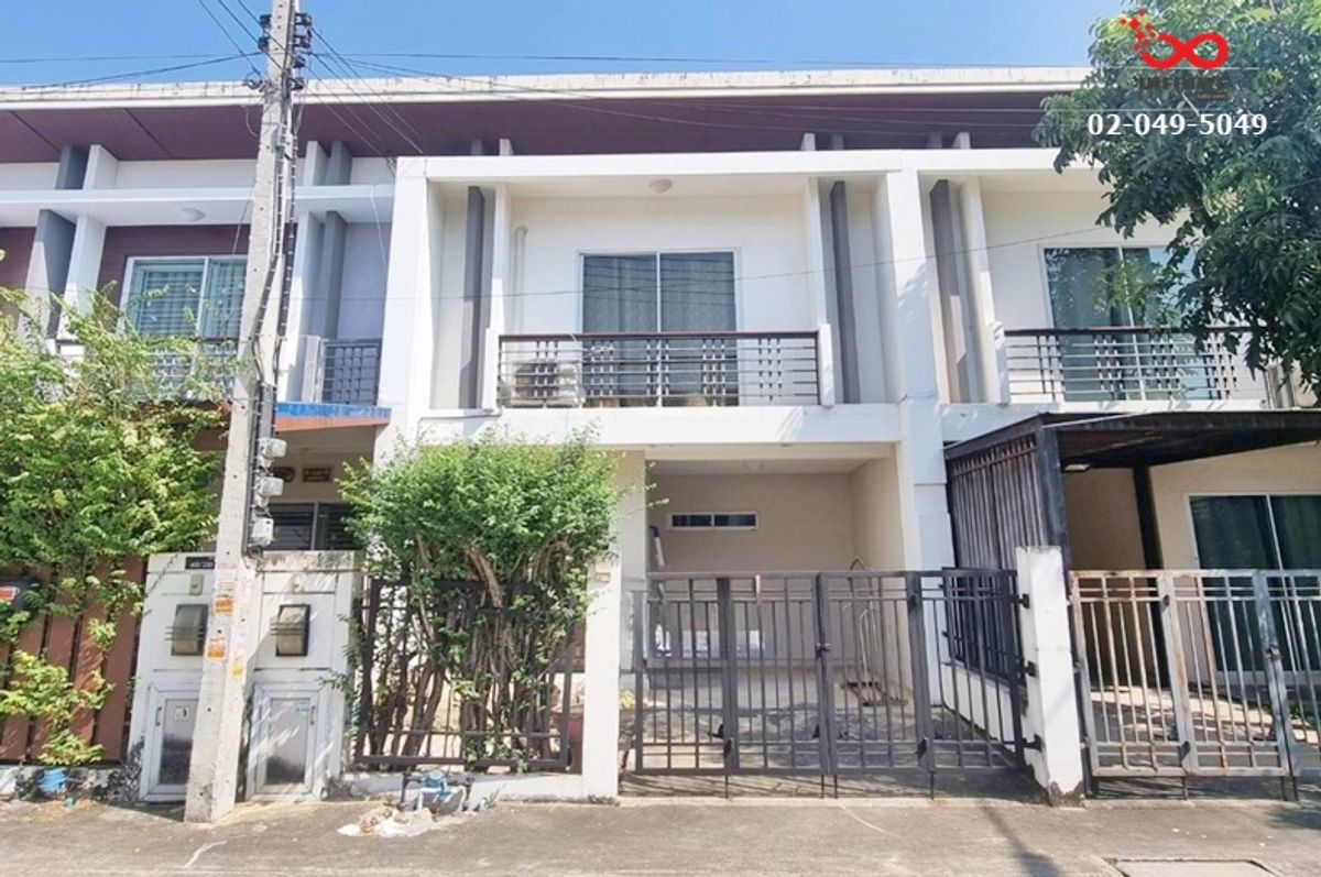 For SaleTownhomePhutthamonthon, Salaya : 2-storey townhouse for sale 16 square wah, Pruksa Town, Pinklao-Phutthamonthon 4, Phutthamonthon Sai 4 Road, Nakhon Pathom