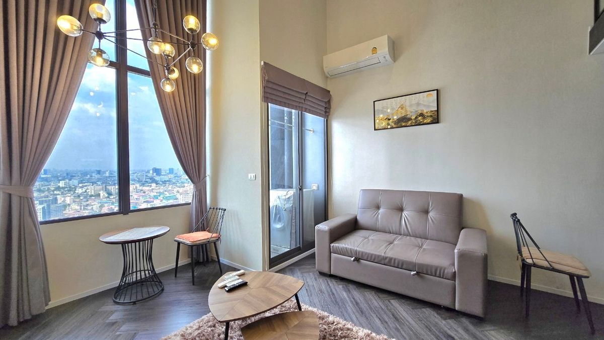 For RentCondoOnnut, Udomsuk : 1 bedroom available for rent, DUPLEX style, near BTS On Nut