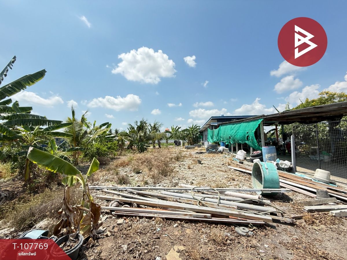 For SaleLandMahachai Samut Sakhon : Land for sale in an area of ​​61 square wah, Krathum Baen Samut Sakhon