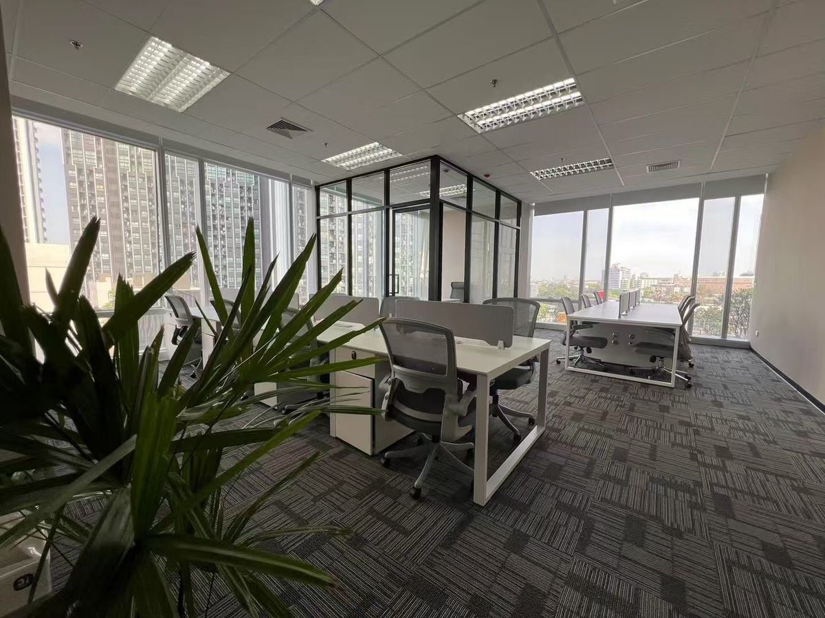 For RentOfficeRama9, Petchburi, RCA : serviced office ให้เช่า ทำเล พระราม9 รามคำแหง ติดถนนใหญ่ ใกล้ airport link รามคำแหง