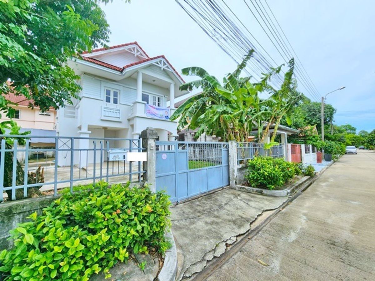 ให้เช่าบ้านมีนบุรี-ร่มเกล้า : เกษมบัณฑิต ร่มเกล้า สุวินทวงศ์ 33-48 MRT มีนบุรี ขาย-เช่าบ้านเดี่ยว 2 ชั้น รีโนเวทใหม่ ฟลอราวิลล์ 62ตรว. 182ตรม. 4นอน 2น้ำ 6จอดรถ