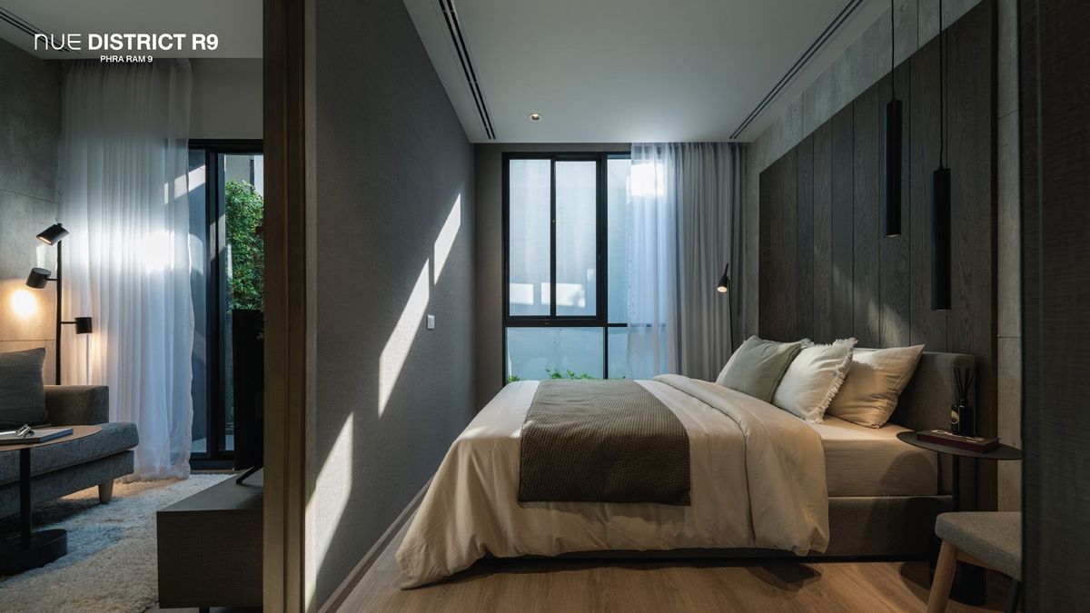 For SaleCondoRama9, Petchburi, RCA : Nue District R9 (1Bed+, FQ)