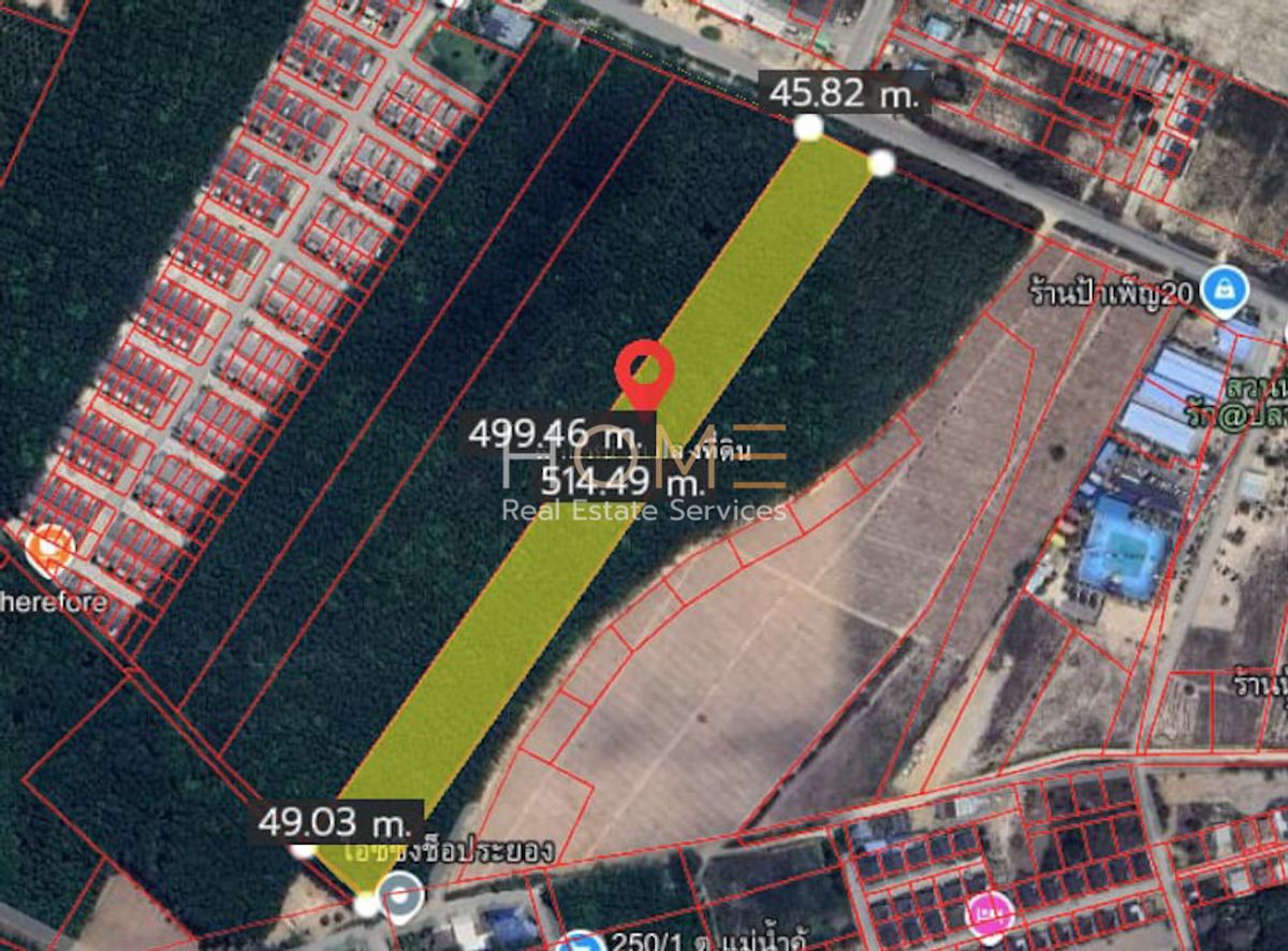 For SaleLandRayong : The Land of the Ku Ku, Pluak Daeng / 24 Rai (Sale), Land Mae Nam Khu PLUAK DAENG / 24 RAI (For Sale) Newc503