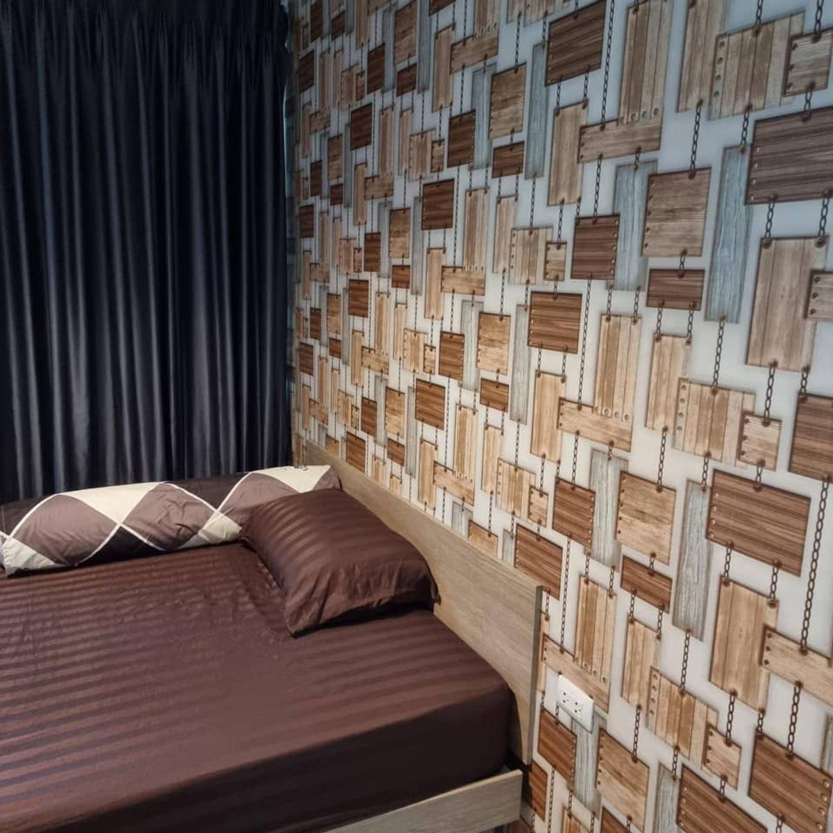 For SaleCondoBangna, Bearing, Lasalle : Urgent sale ✨ Aspen Lasally ✨ View of the corner room furniture (PS63672)