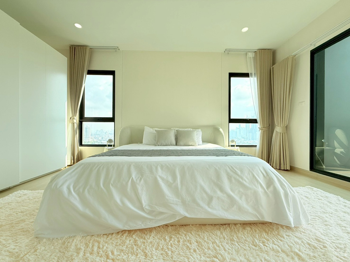 ให้เช่าคอนโดวงเวียนใหญ่ เจริญนคร : ศุภาลัย ลอฟท์ ประชาธิปก-วงเวียนใหญ่ ให้เช่าคอนโด 3 ห้องนอน ติดกับ TSI International School